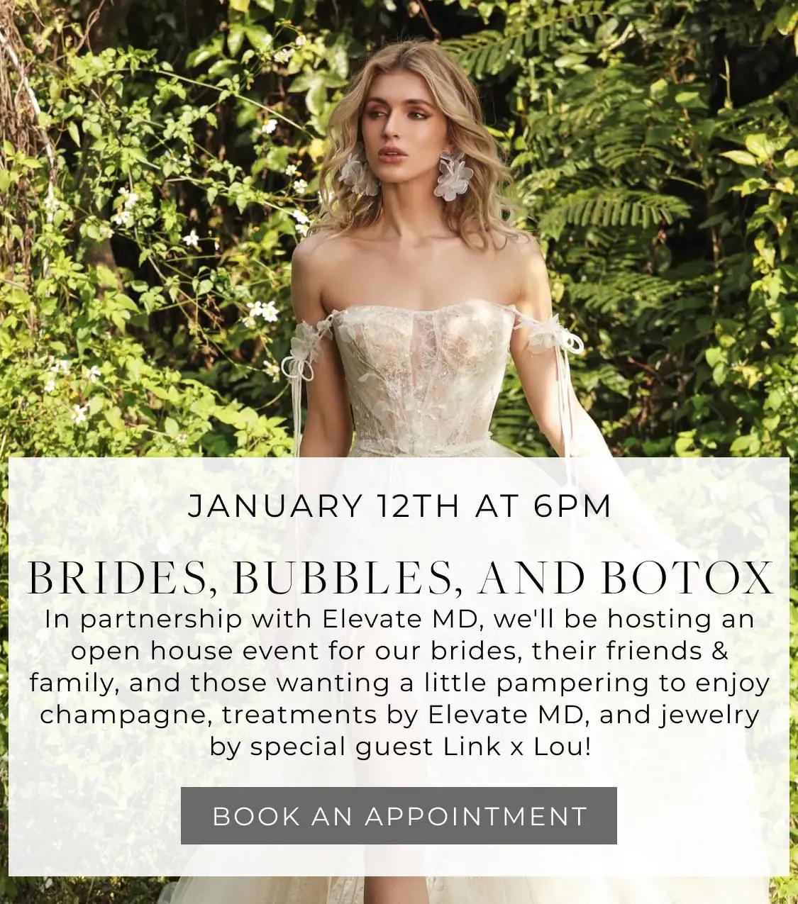 Brides, Bubbles and Botox